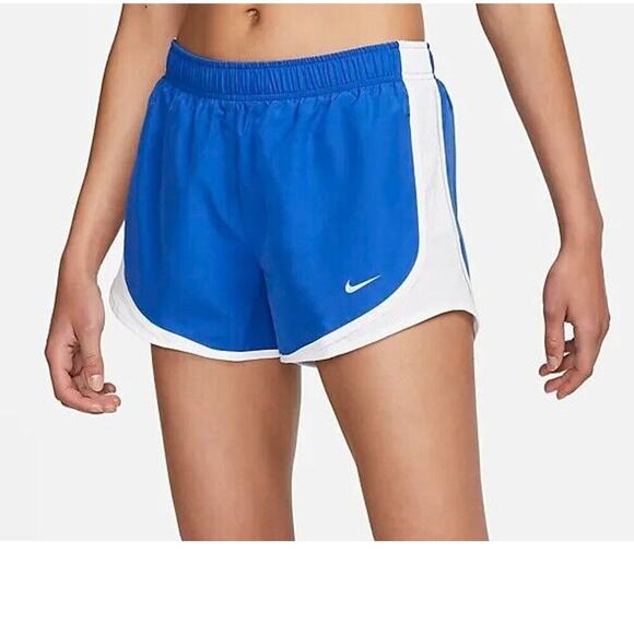 Nike Tempo Shorts Womens Large Lined Drawstring Inner Pockets Running Shorts - Picture 1 of 9